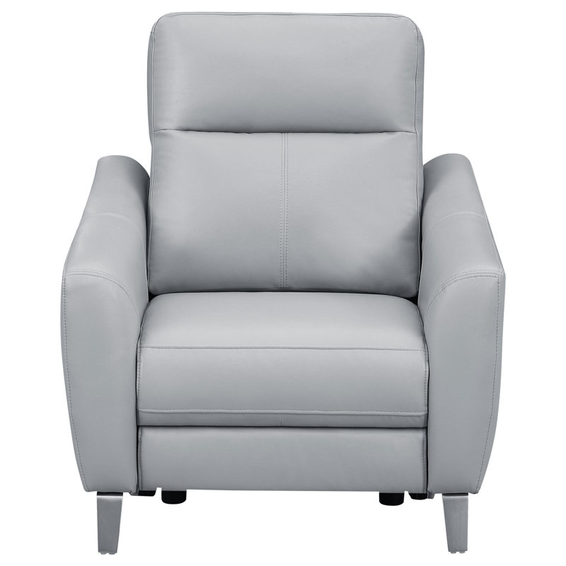 Orren Ellis Bamir 36'' Wide Faux Leather Power Zero Clearance Recliner